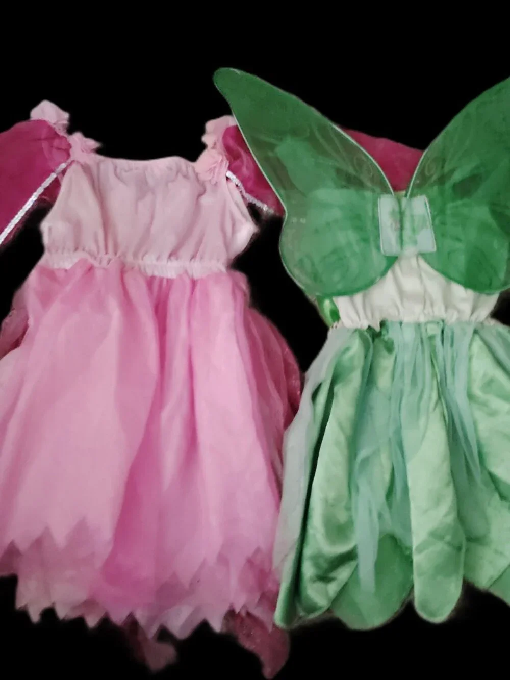 DISNEY TINKERBELL HALLOWEEN COSTUME PRINCESS DRESS DRESS UP LOT-GIRLS SIZE 4-6